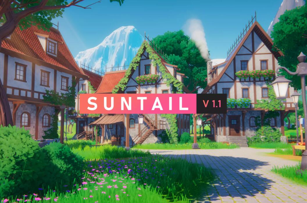 unity环境资源包SUNTAIL - Stylized Fantasy Village 插件 unity资源包 unity 游戏场景 第1张